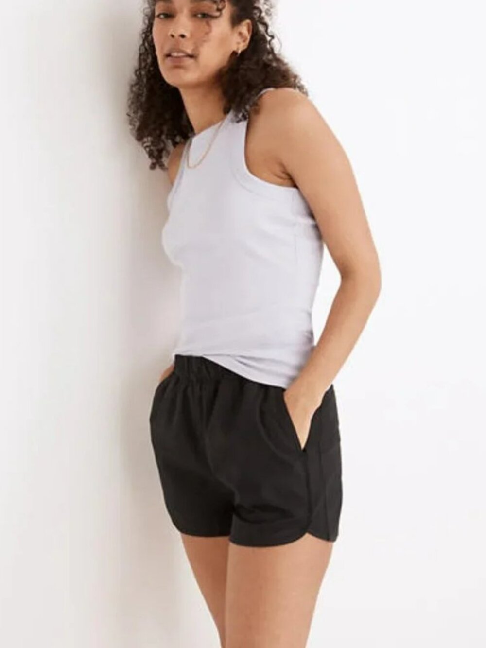Madewell Pull-On Shorts black XS